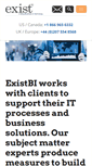 Mobile Screenshot of existbi.com